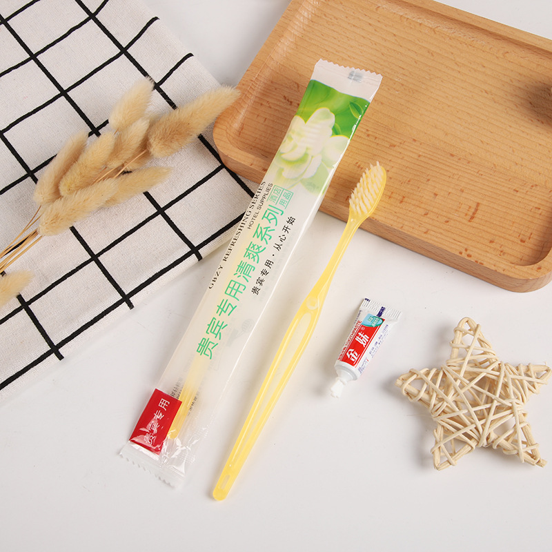 Hotel Hotel Disposable Toothbrush Disposable Toothpaste Set Disposable Dental Tools Disposable Toiletries