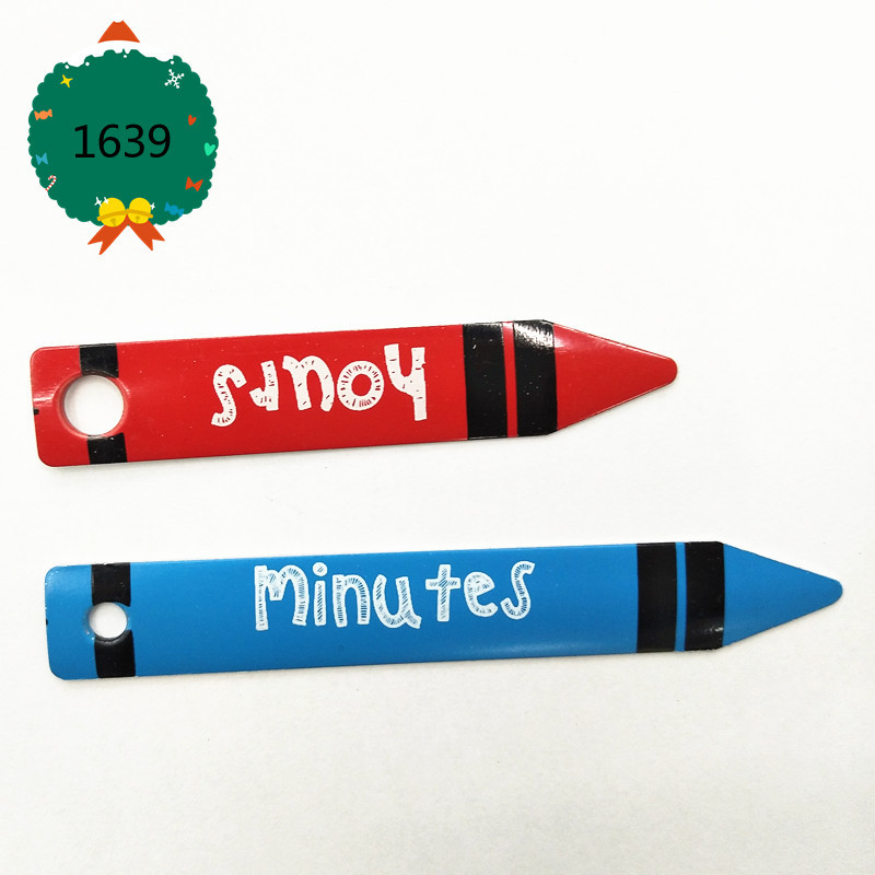 Metal Clock Pointer Pencil Education Card Ventilated DIY Children Handmade Clock Hand Accessories Thick Shaft Seiko Shaft Clock Hand