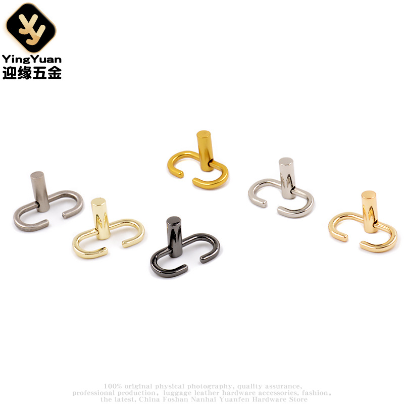 Chain adjusting buckle metal chain strap adjusting buckle golden strap shortening buckle chain length adjuster