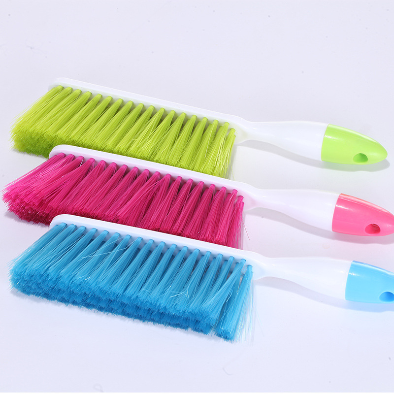 Large Candy-Colored Long-Handled Cleaning Bed Brush, Thickeneded Bed Sweeping Brush, Housework Dusting Brush, Sofa Bed Bed Sheets Cleaning Brush