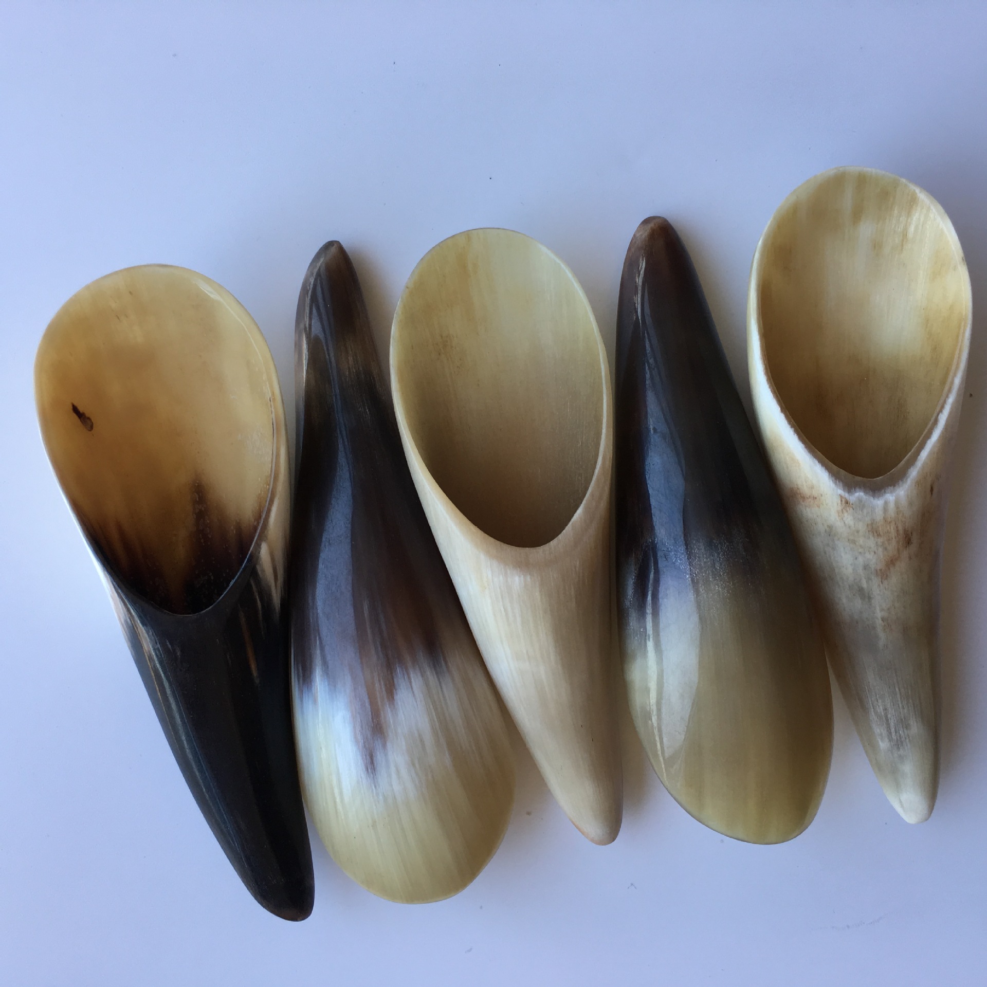 Роговая скребковая бочка 13-16 см чайная пионовая роговая расческа оптовая продажа