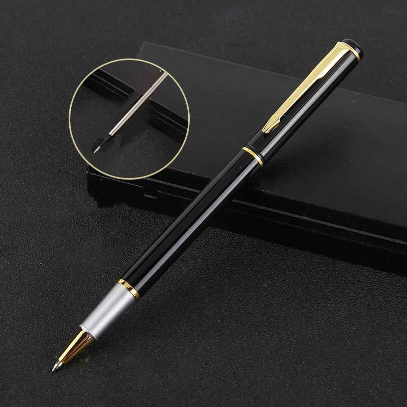 Baozhu pen business metal ballpoint pen neutral pen office advertising gifts sign pen lettering LOGO wholesale