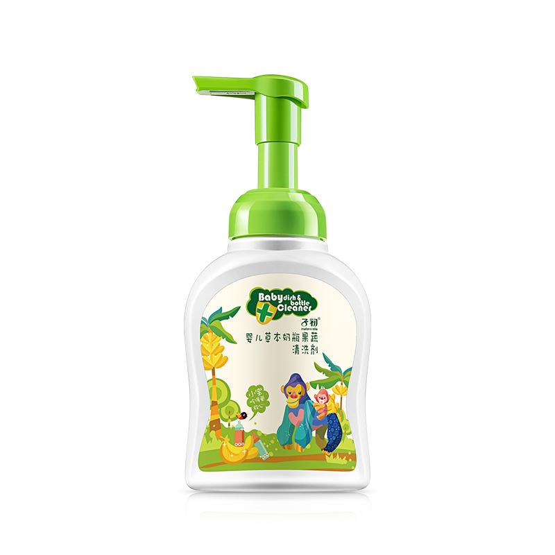 Baby Bottle Cleaner, Fruit and Vegetable Cleaning Liquid, Baby-Specific Dishwashing Liquid, Gentle and Clean, Does Not Hurt Hands