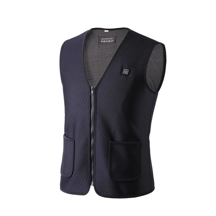 Intelligent Electric Heating Vest, Heating Vest, Charging Heating Clothes, Whole Body Warm Electric Heating Clothes for Men and Women