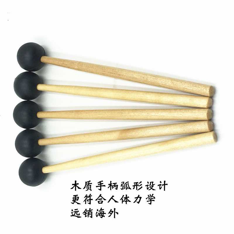 High-Quality Small Hammer Tuning Fork Hammer, High-End Rubber Hammer Tuning Fork Hammer, Arc-Shaped Design, Multifunctional Model
