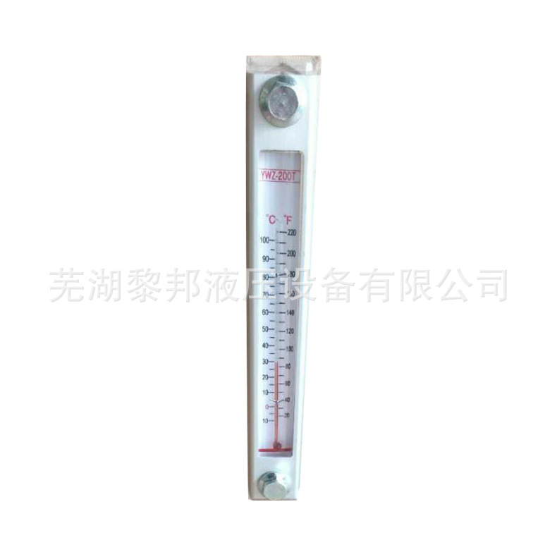 YWZ series liquid level thermometer column type fuel tank level gauge water thermometer oil gauge aluminum alloy shell thermometer