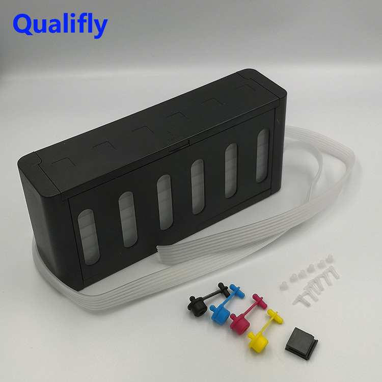 Six-color Imitation Original Version of Luxury Dust-proof Continuous Supply External Bottle with Empty Supply Kit + Accessories Suitable for Epson Modification