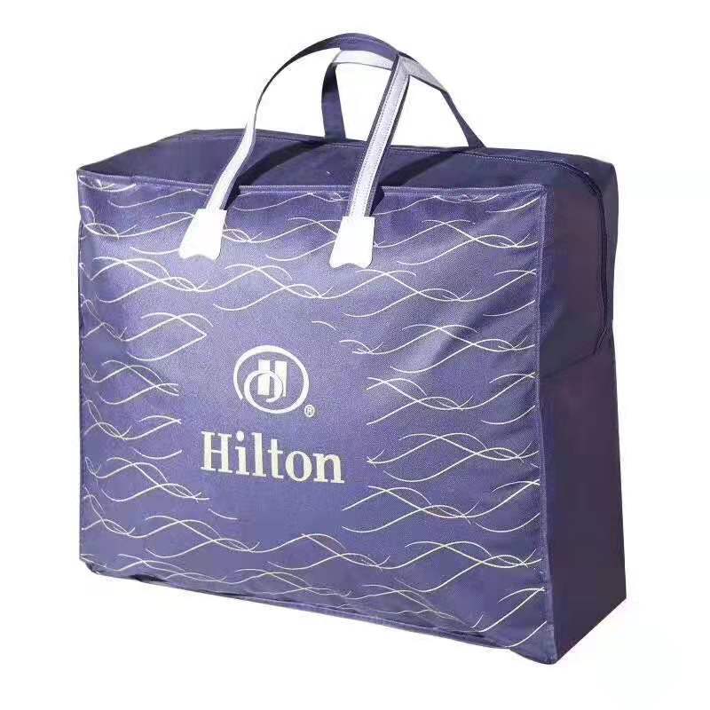 Hotel quilt Hilton feather velvet quilt in spring, autumn and winter is thickened quilt core wholesale company group purchase micro-business explosions