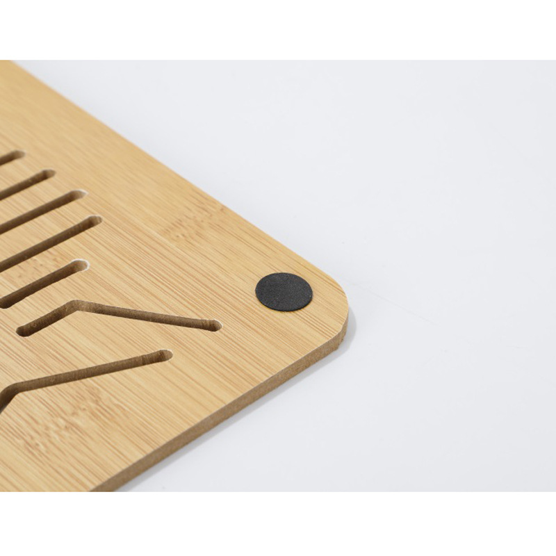 Heat Insulation Mat, Hollow Wooden Thickened Insulation Placemat, Hollow Wooden Coaster, Non-Slip Bowl Mat, Plate Mat