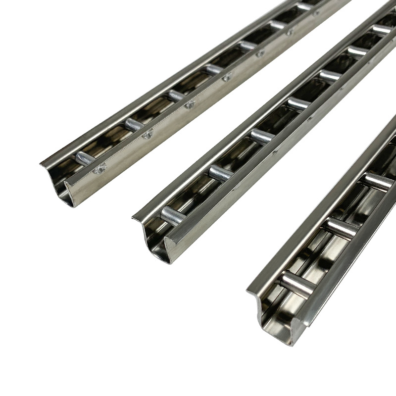 Stainless steel aluminum core ladder column/T column/clothing display rack a column/AA column/shelf display cabinet U slot Wall Column