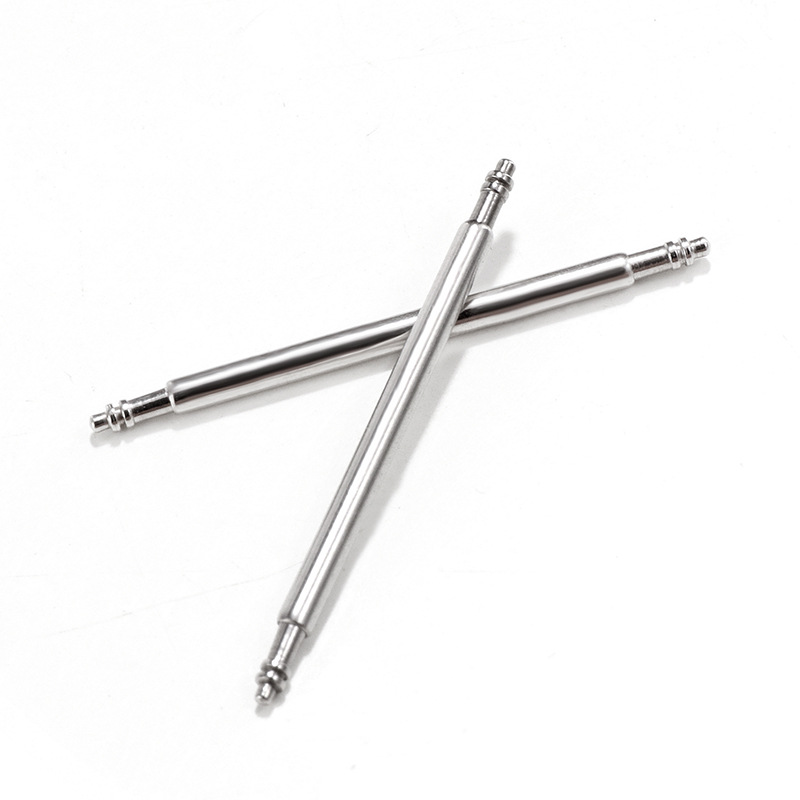 Watch Accessories Full Steel Spring Bars for Watch Hands, Double Support Spring Bars for Watch Stems, 1.5 Diameter Wholesale Supply