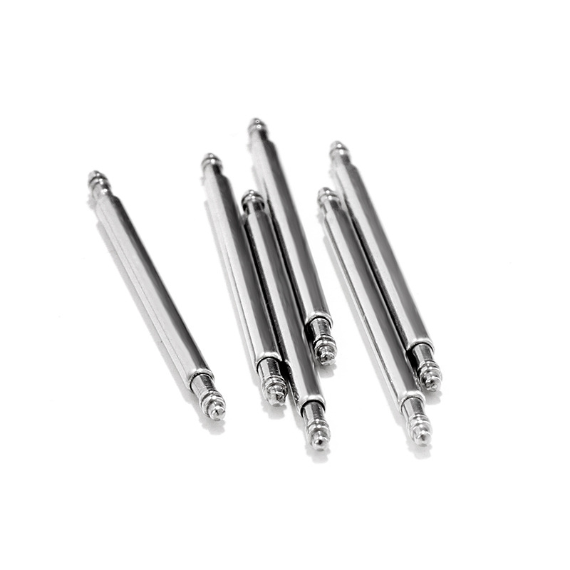Watch Accessories Full Steel Spring Bars for Watch Hands, Double Support Spring Bars for Watch Stems, 1.5 Diameter Wholesale Supply