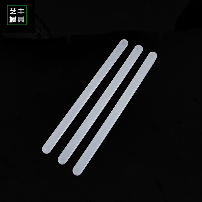 Pp Waist Strip Transparent Pp Soft Rubber Bone Waist Strip Double-Ended Thin Plastic Bone Waist Strip Fish Bone Custom Wholesale