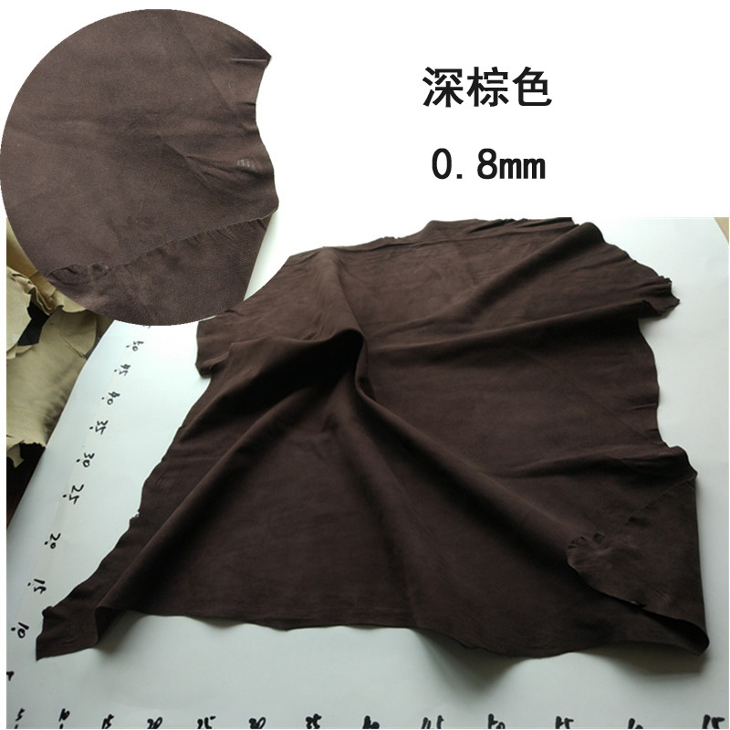 Color two-layer reverse velvet cashmere leather frosted leather turned leather cashmere reverse fur suede low price promotion