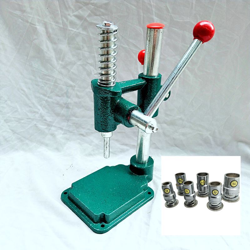 Cutting Machine PU manual cloth buckle machine cloth button machine DIY hand press cloth buckle installation tool manufacturer