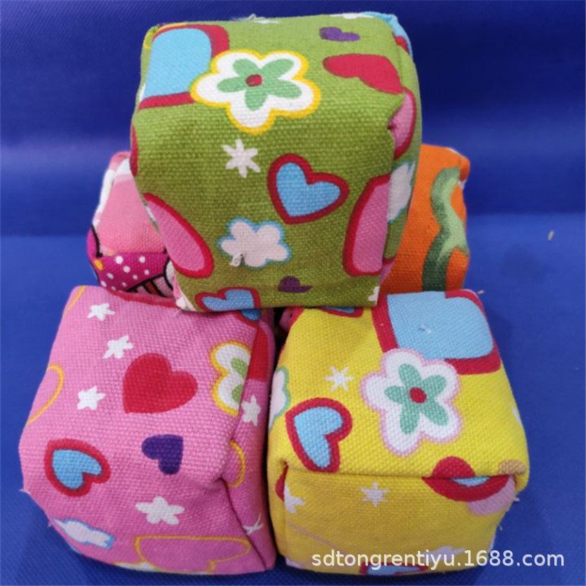Sandbag Kidsren's Throwing Canvas Throwing Sandbag Throwing Kindergarten School Square Good Quality Thickeneding