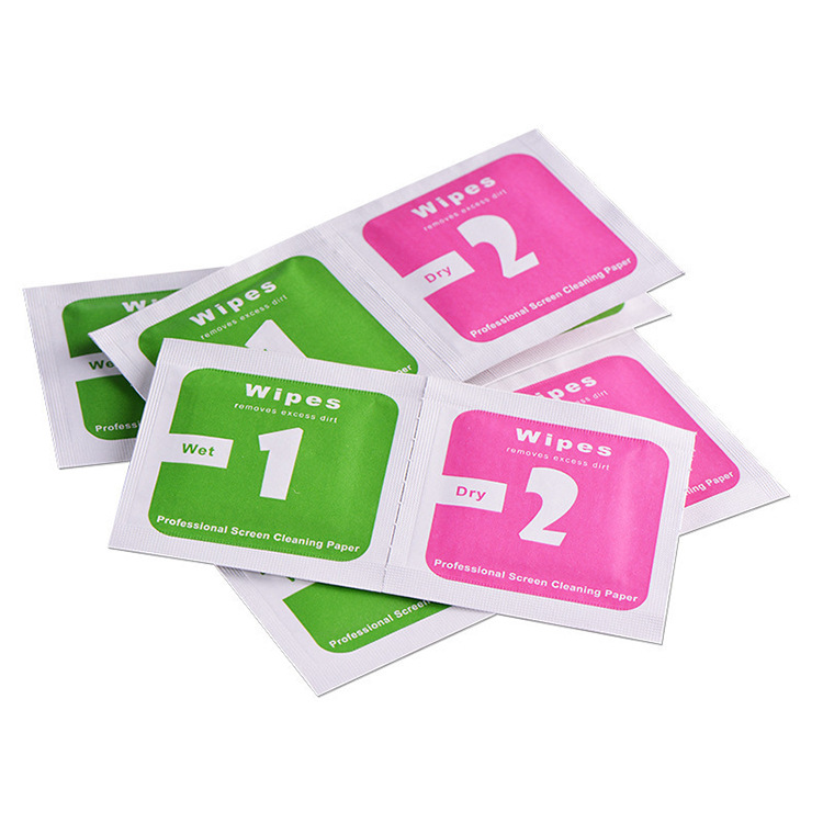 Набор спиртовых салфеток 1 2 сухой и влажный пакет спиртовые ватные диски мобильный телефон пленка вспомогательный инструмент пакет для чистки экрана набор для чистки наушников