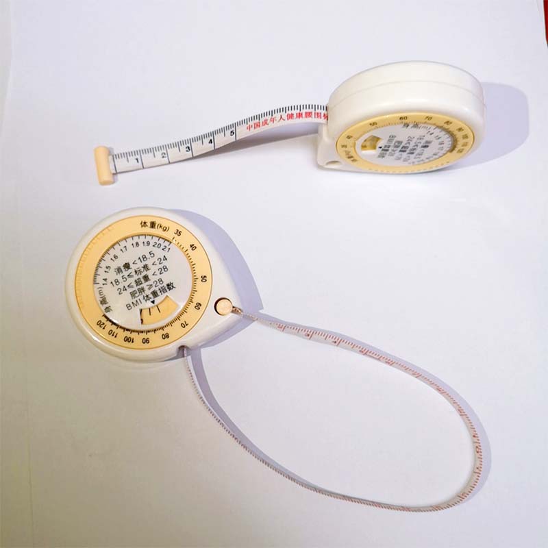 bmi healthy waist circumference automatic telescopic weight measuring tape measure clothing waist circumference chest circumference three circumference healthy soft ruler