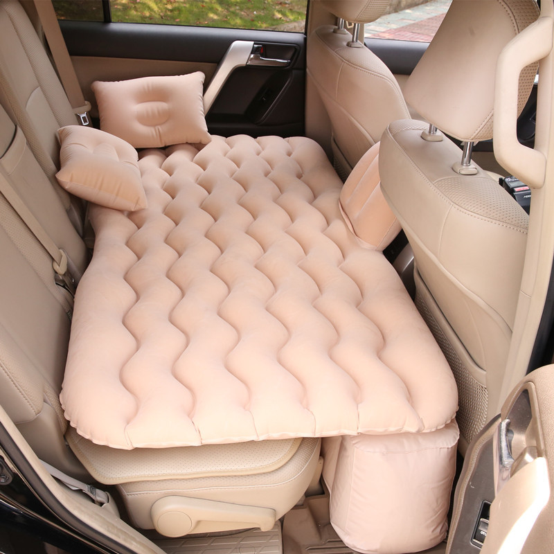 Car Bed Inflatable Mattress Car Rear Seat Inflatable Bed Car Rear Air Mattress Travel Bed Inflatable Mattress