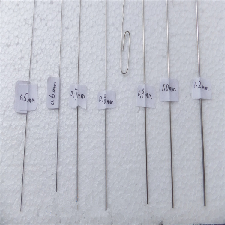 304/316 stainless steel straightening steel wire medium hard disc round adjustment straight wire precision ultra-fine steel wire 0.1-5mm