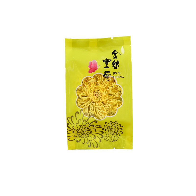 Golden Silk Royal Chrysanthemum New Huangshan Chrysanthemum Tea Manufacturer Wholesale Independently Packaged One Cup Chrysanthemum Tea Golden Silk Royal Chrysanthemum