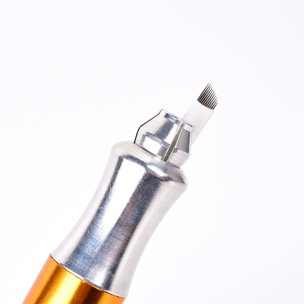 Specialized for Foreign Trade: 0.2mm Tattoo Needles for White Skin, Manual Tattoo Needles, Tattoo Blades for Floating Eyebrow Embroidery, Eyebrow Tattoo Blades