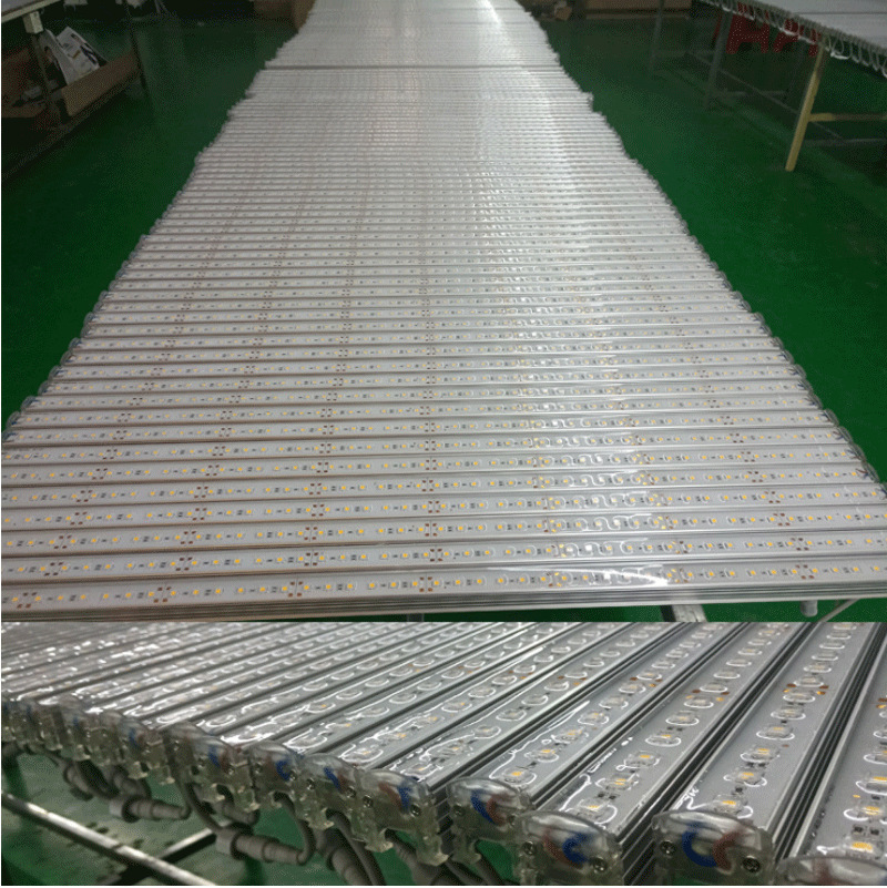 Waterproof Led Guardrail Tube Light Strip 8-Segment 16-Segment Digital Tube Screen Architectural Outline Light High-Brightness Night Scene Outdoor Linear Light