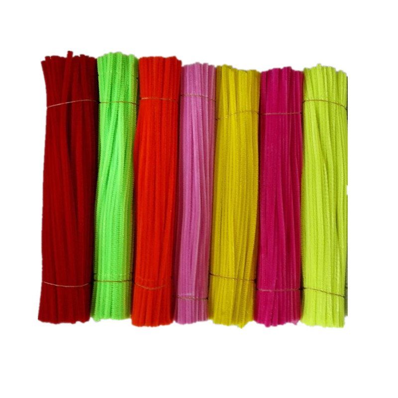 Wholesale 6MM Core Twister Wool DIY Toy Festival Red Stall Rose Tulip Material