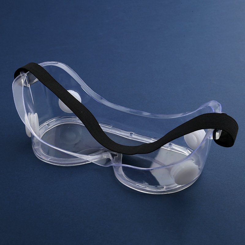 Supply of elevator four beads goggles PC lenses acid and alkali anti-splash protective glasses drift goggles