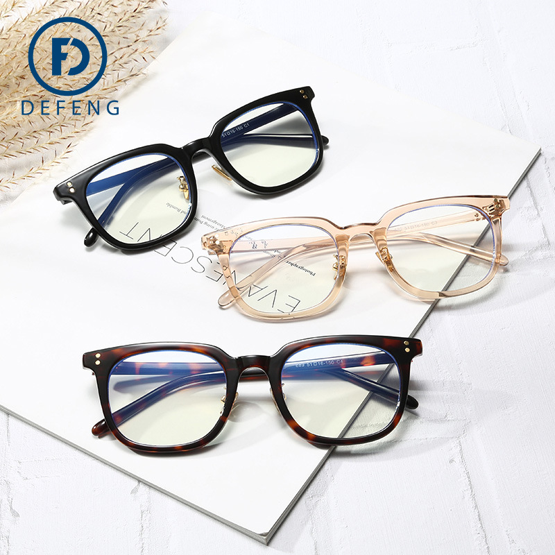 Detong Anti-Blue Light 2020 New Flat Mirror Myopia Glasses Frame Ins Xiaohongshu Gm Aa Student Frame