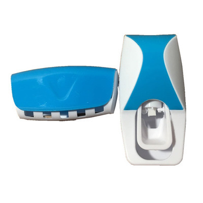 Toothpaste squeezer toothbrush holder Automatic toothpaste squeezer suit sticky hook toothbrush holder toothpaste holder wholesale
