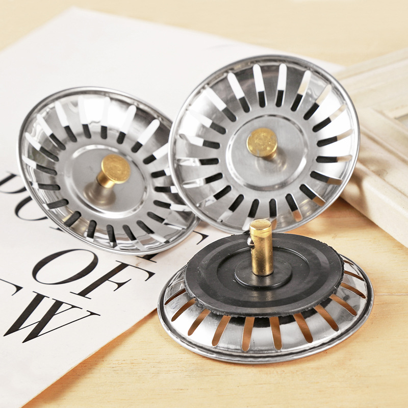 Factory Direct sales vegetable washing pool sink drain cover old-fashioned drainer kitchen residue filter mesh sink accessories