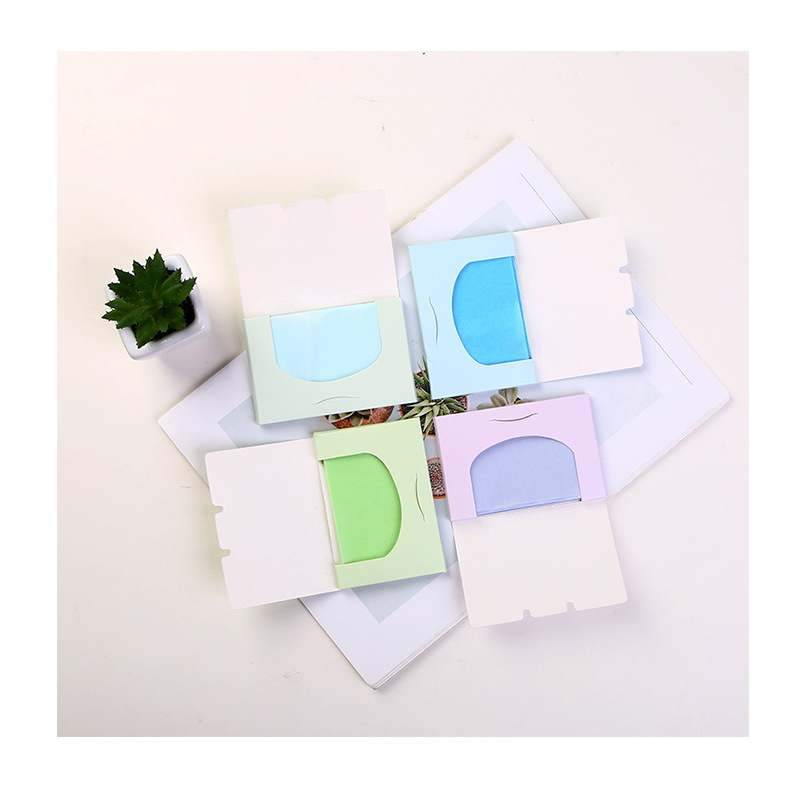 Beizi oil-absorbing paper 100 pieces of summer facial cleaning facial oil-absorbing paper linen oil-removing makeup tools in stock