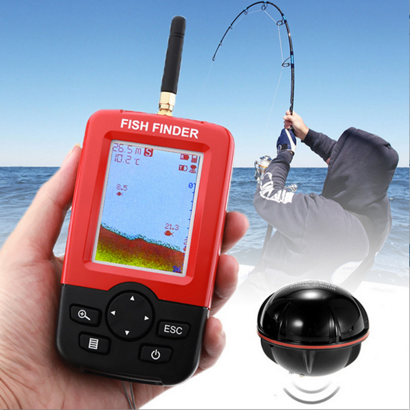 Fish Finder Wireless Sonar Underwater Visual High Definition Fishing Detector Mobile Phone Ultrasonic Fish Sonar Explosions