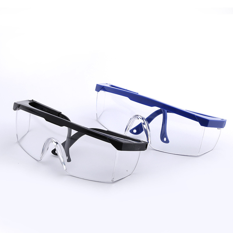 Direct supply of anti-impact telescopic leg protective glasses polished welding glasses anti-spatter anti-acid and alkali goggles