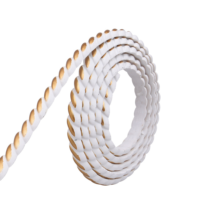 pvc decorative soft line mirror border edge closing line gypsum line ceiling line background wallpaper self-adhesive strip