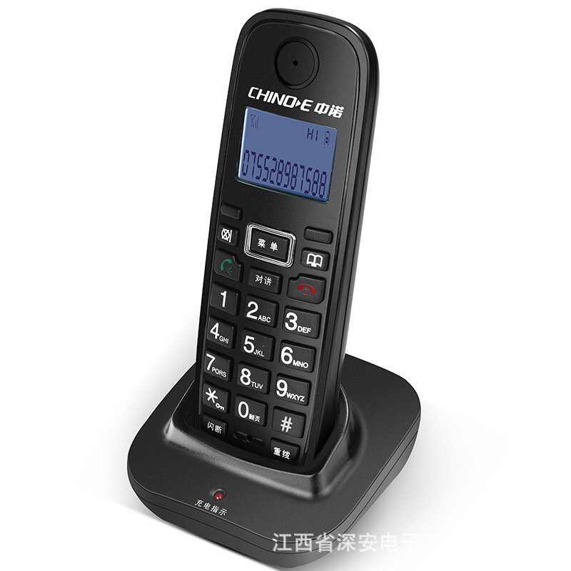 Zhongnuo W128 Cordless Phone for Home and Business Use, Landline Phone with One Base and Two Handsets, Caller Id