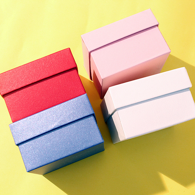 Manufacturer's Ready-Made Multi-Color Gift Box Watch Box Decorative Jewelry Box Bracelet Box Packaging Box Can Be Hot Stamped