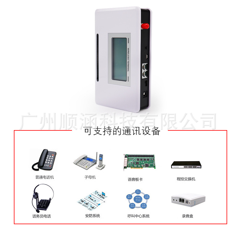 Foreign Trade Gsm Wireless to Wired Platform 2g Sim Card to Fixed Line Telephone Dial-Up Access Terminal One-Click Dialing