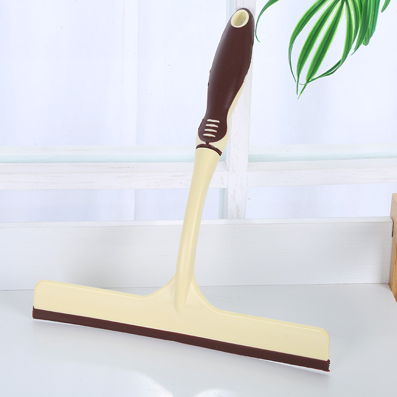 Source 25cm Rubber Glass Wiper Household Glass Wiper Bathroom Bathroom Long Handle Glass Wiper