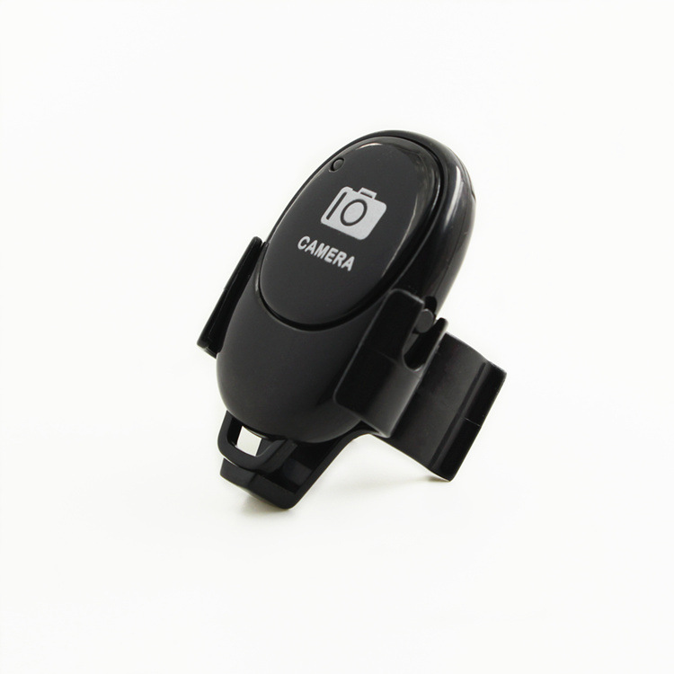 Lazy Bluetooth Remote Control Buckle Selfie Device Bluetooth Multi-Function Selfie Stick Fixed Card Holder Clip Manufacturer Wholesale