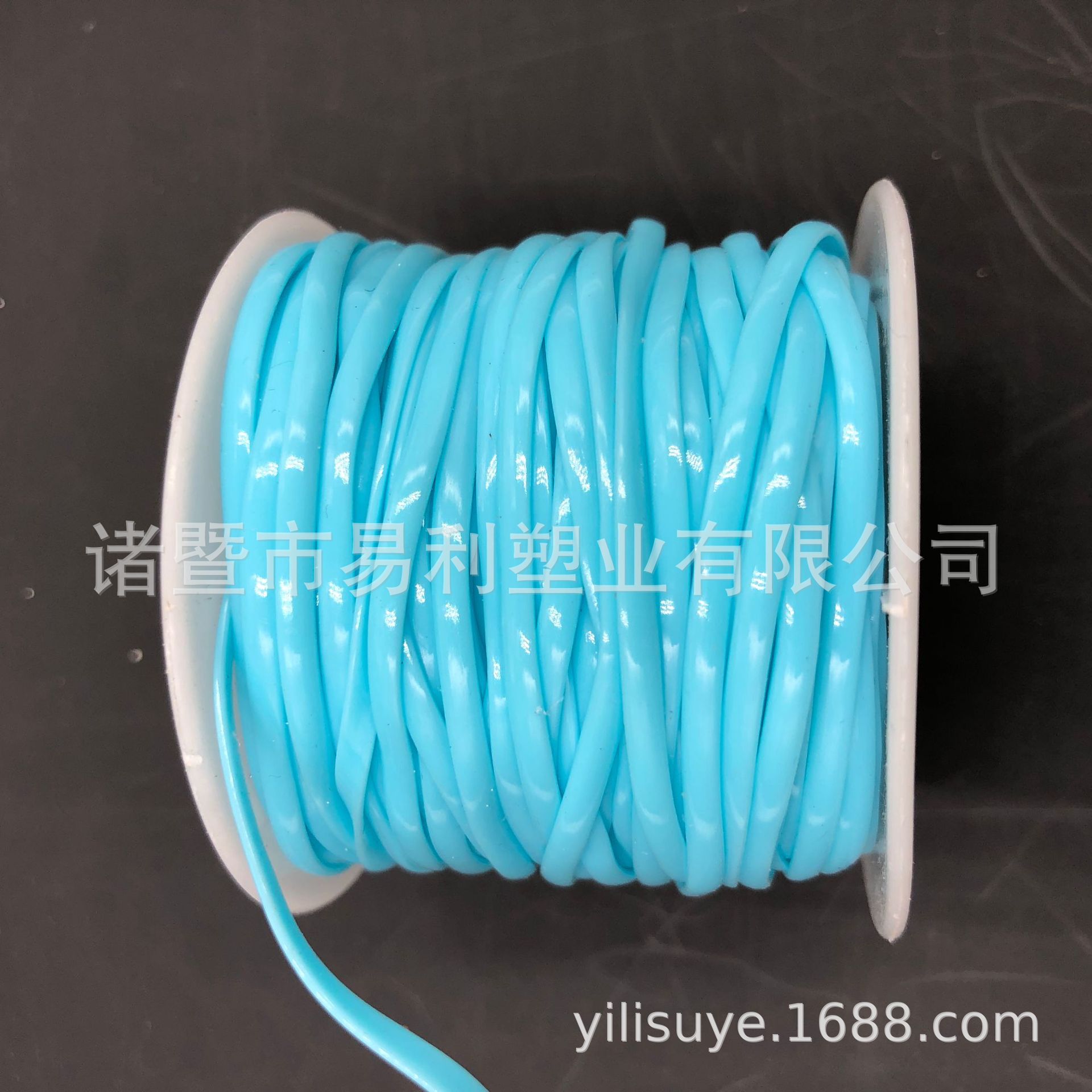[Cross-border hot sale] DIY environmental protection PVC plastic braided rope plastic flat belt 25m 14 colors