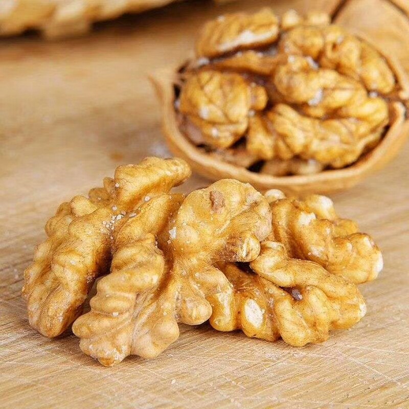 Roasted Walnut Salt Baked Walnut Cream Flavor Cooked Walnut Bags 500g Taste Crispy and Tasty