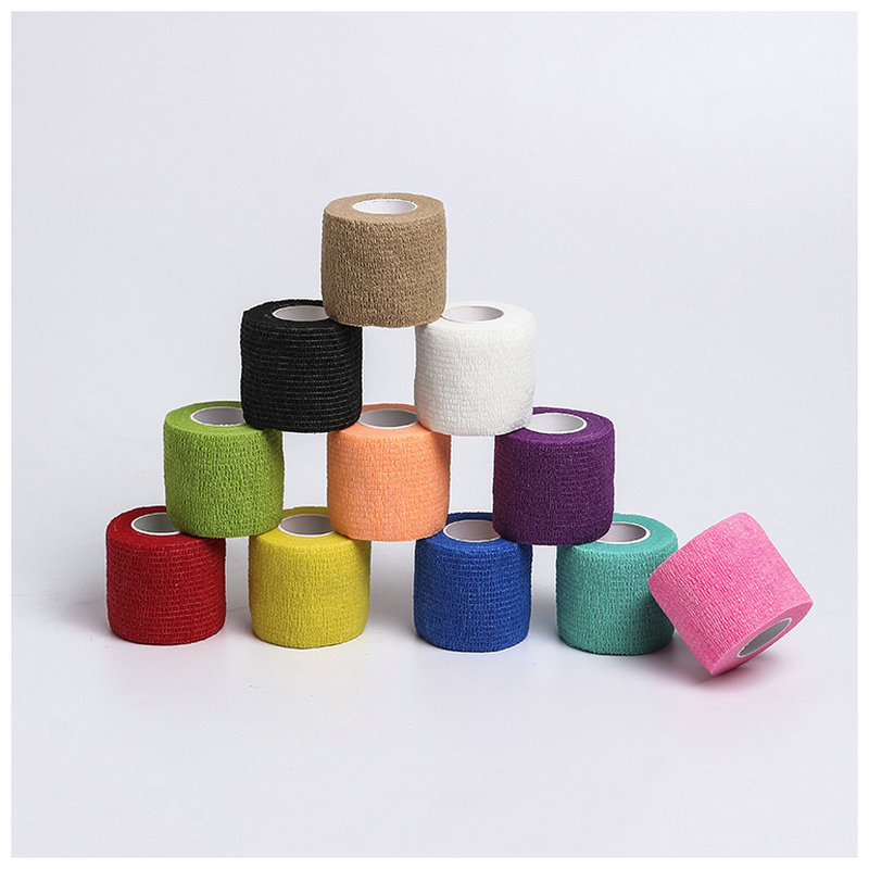 Elastic Self-adhesive Bandage Sports Fixed Elastic Bandage Finger Ankle Wrist Waist Knee Elbow Football Basketball