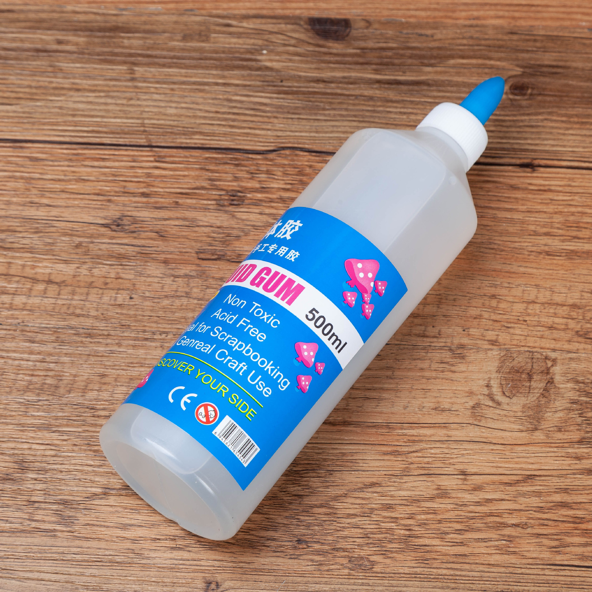 500ml White Glue Student Handmade White Glue White Latex DIY White Latex Slime Glue Sticky Paper Teacher