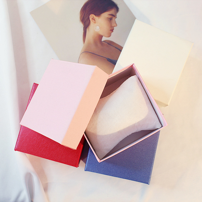 Manufacturer's Ready-Made Multi-Color Gift Box Watch Box Decorative Jewelry Box Bracelet Box Packaging Box Can Be Hot Stamped