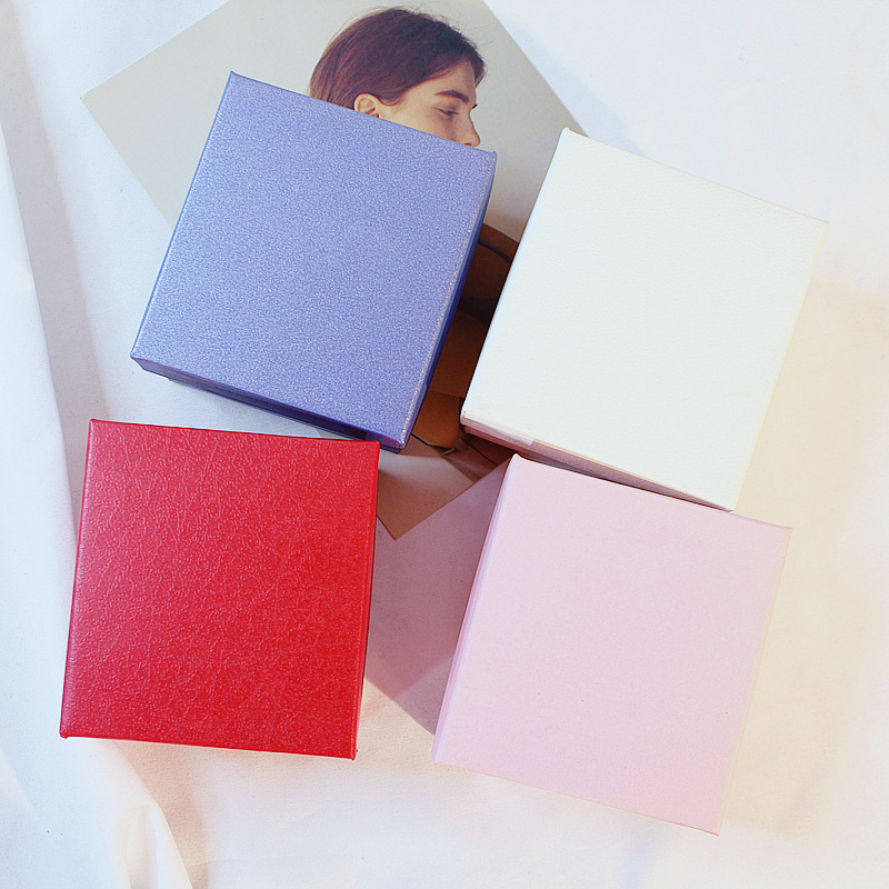 Manufacturer's Ready-Made Multi-Color Gift Box Watch Box Decorative Jewelry Box Bracelet Box Packaging Box Can Be Hot Stamped