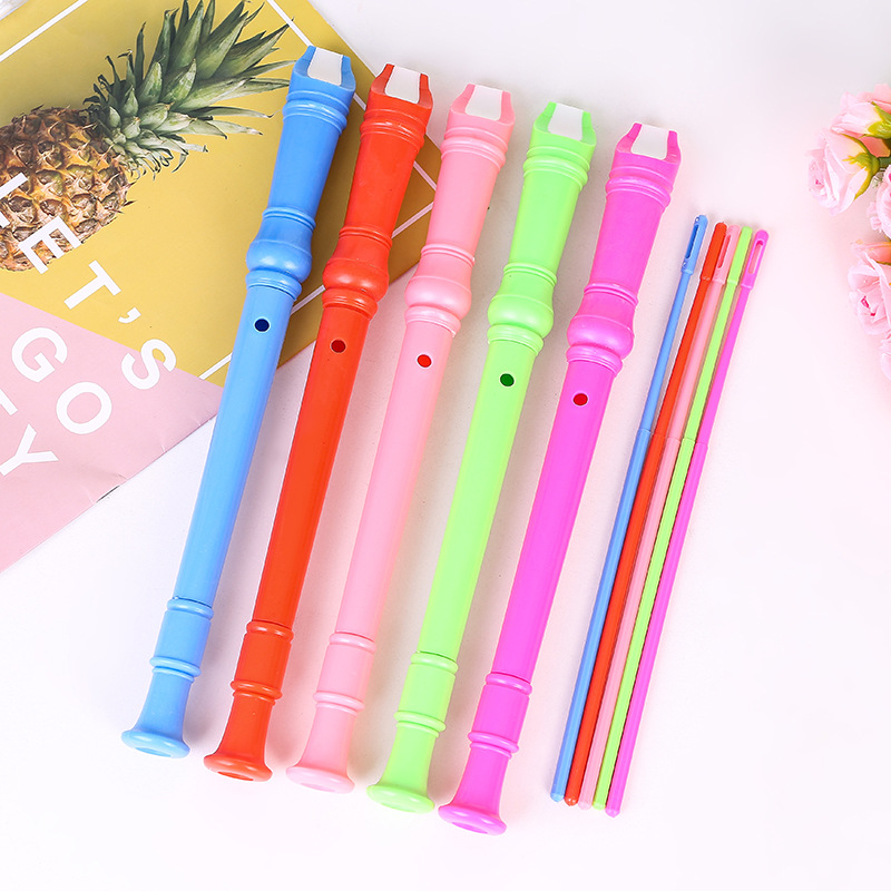 New 8-Hole Student Kidsren's Recorder German-Style Treble Plastic Flute Wind Instrument Factory Direct Supply Recorder Wholesale