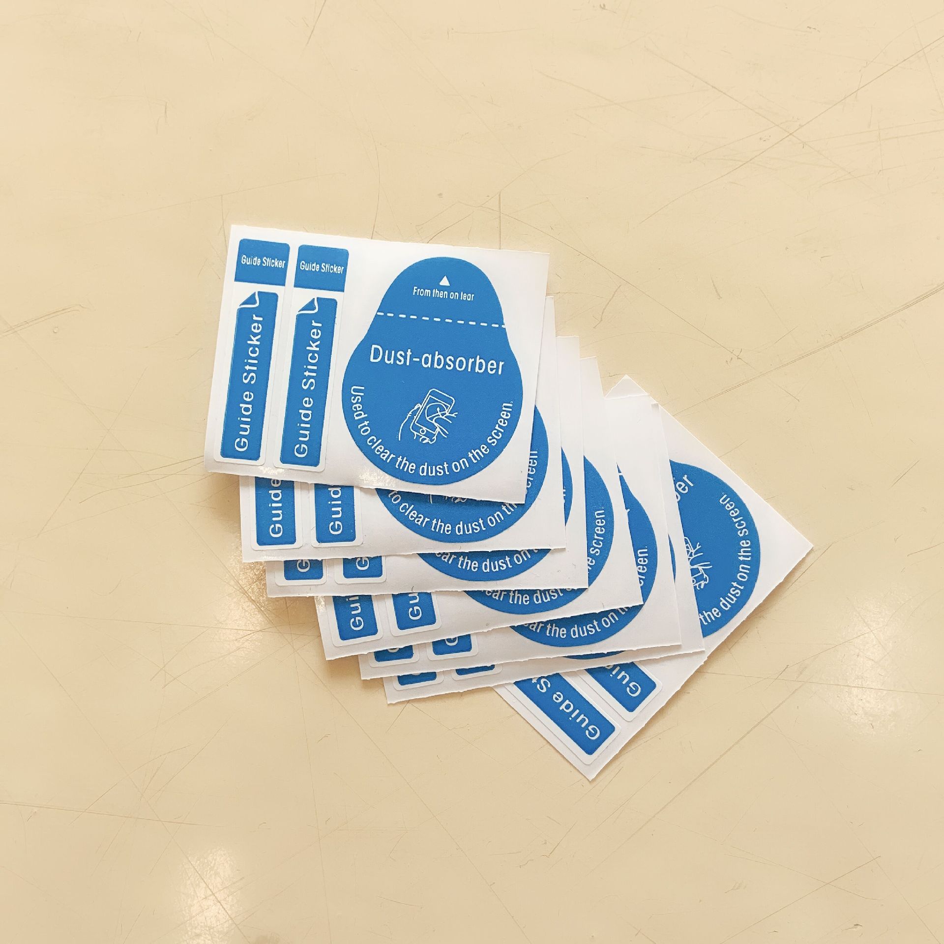 Alcohol Pack 1+2 Dry and Wet Cotton Tempered Film Auxiliary Tool Kit Mobile Phone Cleaning Kit Dust Removal Sticker Vacuum Film