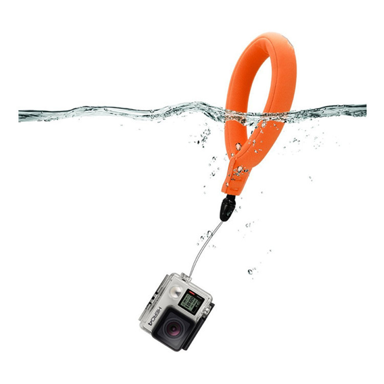 Cross Border 8 Color in stock Gopro Buoyancy Camera Wrist Strap Swimming Diving Floating Anti-Sink Mobile Phone Wrist Strap Bracelet